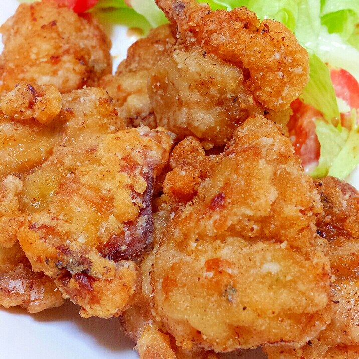 ジューシ~♡鶏の竜田揚げ☺